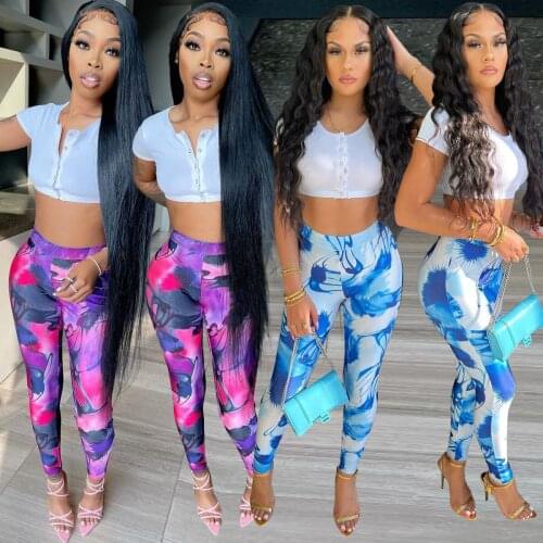 2021 Hot Women Trousers Woman Sweatpants Long Pant Cartoon Print Plus Size Pants for Women High Waisted Joggers Pants