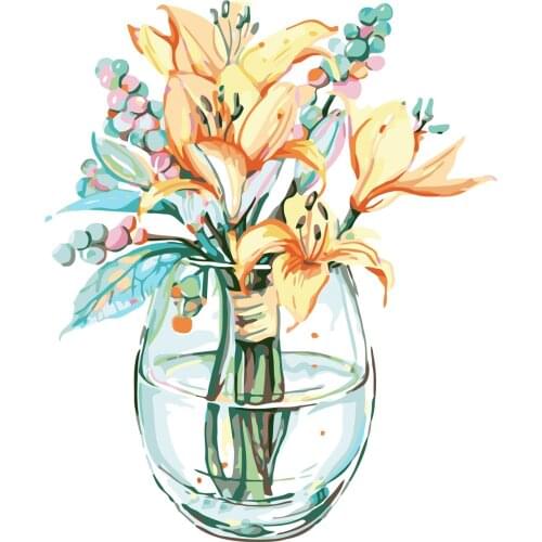 Peninsula Love Diy Painting By Number Canvas Kits Dog Unique Gift Frameless Acrylic Paint Coloring By Numbers Animal Decor