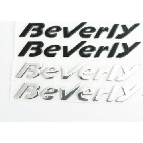 Motorcycle Raise 3D Emblem Italian Badge Chrome Sticker Decal FOR PIAGGIO Beverly 500 Stickers MOTO SCOOTER