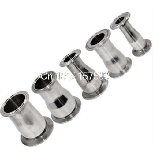 76MM to 51MM 3" to 2" Sanitary Ferrule Reducer Fitting SS304 to Tri Clamp NEW