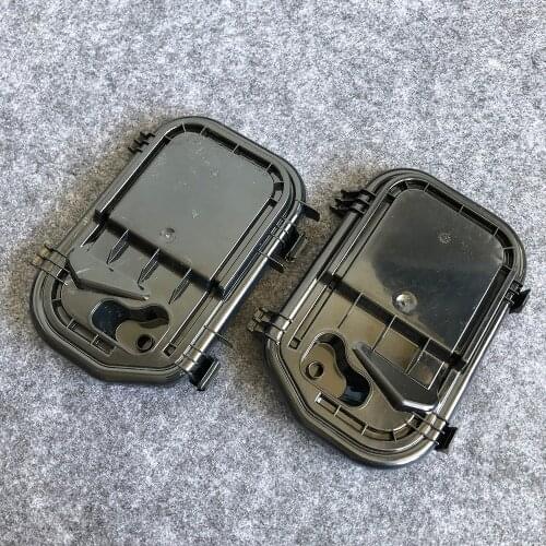 Pair Headlight Cover Protective Cap L / R 4F0941159 4F0941158 For Audi A6 2005-2011 A6 allroad quattro 2007-2011 RS6 2008-2011