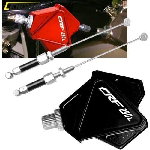 For HONDA CRF250L CRF 250L Rally 2012 2013 2014 2015 2016 2017 Motorcycle Accessories Stunt Clutch Lever Easy Pull Cable System