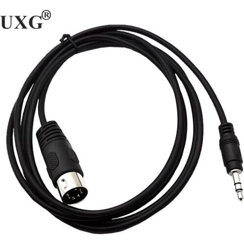 Din 7 Pin Male to 3.5mm 1/8in Stereo Audio Cable MIDI 7pin to 3.5mm cable 0.5m 1m 1.5m 3m