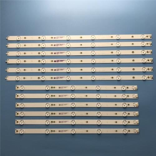 LED Backlight strip For Philips 49" TV 49PUF6701/T3 GJ-2K15-XM-D2P5C1-490-D611-C1 49puh4900/88 EVTLBM490E0601 TPT490U2-EQYSH