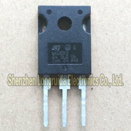 10pcs 6N120K3 STW6N120K3 TO-247 MOSFET TRANSISTOR 6A 1200V