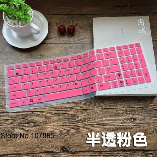 15.6 Silicone notebook keyboard Prorector cover skin For Asus G550 G550J G550JK N551JW N750JK GL771JM GL551 G53 G60 G72 G73 G550