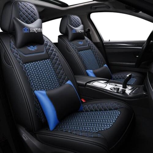 Black red leather car seat cover For peugeot 301 307 sw 508 sw 308 206 4007 2008 5008 2010 3008 2012 107 206 accessories