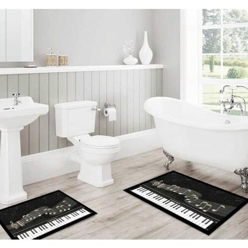 Hepsiburada Home Bath & Toilet Rug Sets