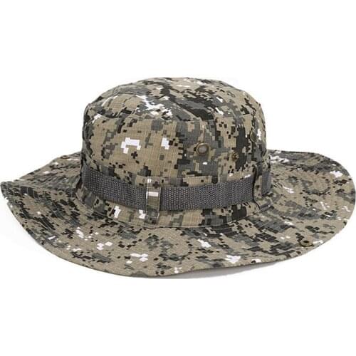 Fishing Hiking Hunting Hats 58Cm Camouflage Tactical Cap Military Hat Army Caps Camo Men Caps Outdoor Sports Sun Bucket Cap