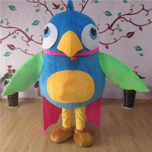 Big Bird Mascot Costume Suit Cosplay Party Game Fancy Dress Outfits Advertising Promotion Carnival Halloween Easter Adult Parade