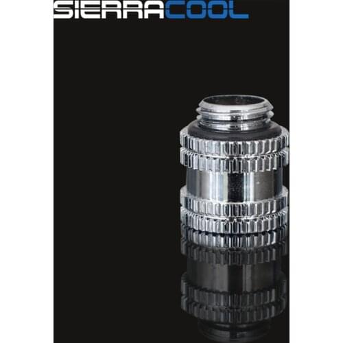 Mechanical gearwheel 15mm Male To Female Extender Fittings, G1/4 Male To Female Water Cooling Fittings