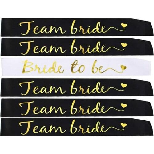 Hen Bride To Be Etiquette Team Bride Shoulder Strap Single Party Shoulder Strap Bachelorette Wedding Party Decoration
