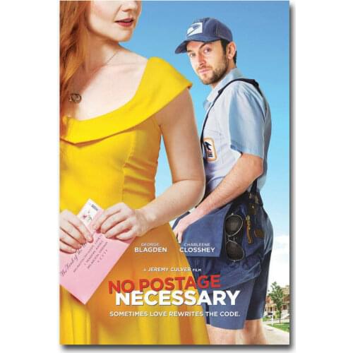 No Postage Necessary Movie Silk Fabric Wall Poster Art Decor Sticker Bright