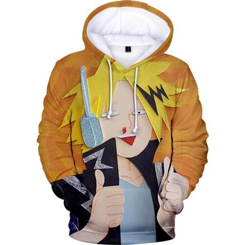 New 3D Printed My Hero Academia Hoodies Men Sweatshirts Women Autumn Harajuku Hip Hop Hooed Fashion Boys Girls Casual Pullovers
