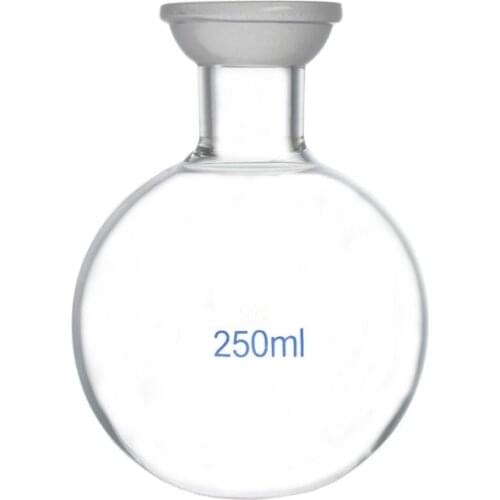 Receiving Flask Rotary Evaporator Accessories Lab Glassware Round Bottom Flask 50ml/100ml/250ml/500ml Mouth Diameter 35mm 1/PK