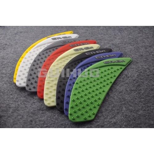 Anti slip sticker Motorcycle Tank Traction Pad Side Knee Grip Protector for kawasaki er-6n er6n 2006-2015 2009 2010 2011 2012 13