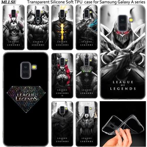 League of Legend Silicone Case For Samsung Galaxy A50 A30 A10 A40 A6 A8 Plus A20 E A5 A7 2018 2017 2016 Note 9 8 Fashion Cover