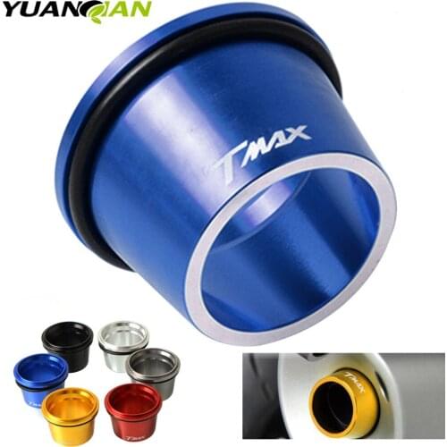 2018 New Aluminum alloy Exhaust Tip pipe muffler tip For Yamaha Tmax 530 tmax 2012-2017 With logo tmax