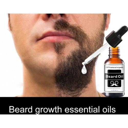 30ml 100% Natural Beard Grow Essential Oil Face Repair Deep Moisturizing Nourishing for All Skin Beard Care Tools TSLM1