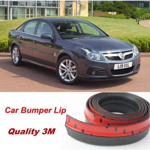 Auto Car Bumper Lip Deflector Lips For Vauxhall Vectra Insignia Ampera / Front Lip Spoiler Skirt Body Chassis Side Protection