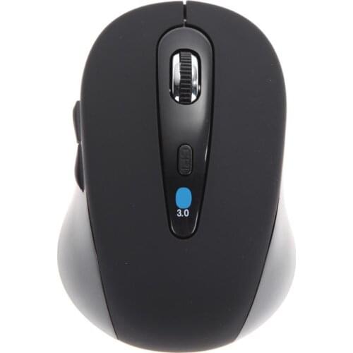 Wireless Mouse 6 Buttons 1600 DPI Adjustable Ergonomic Mouse Mini Optical Gaming Mice for Laptop PC Android Tablet