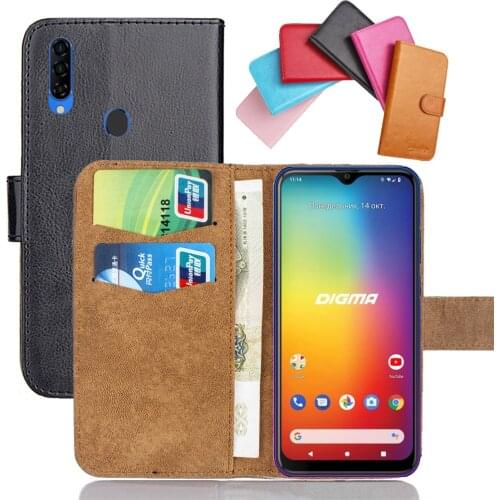 Digma CITI 653 Case 6.53" 6 Colors Flip Fashion Soft Leather CITI 653 Digma Exclusive Phone Cover Cases Wallet
