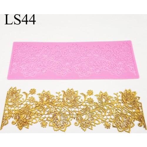 Floral Cake Sugarcrafts Fondant Embosser Cookie Icing Decor Mold DIY Baking Tool Kitchen Bar Tools