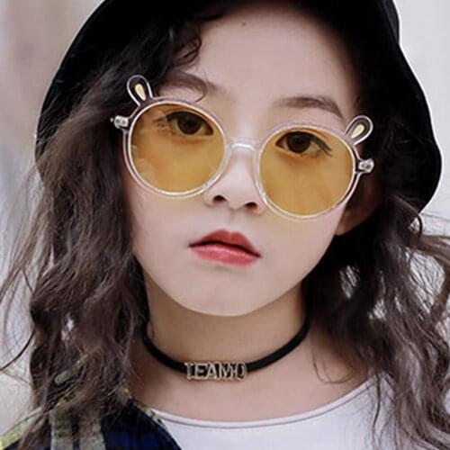 Childrens Sunglasses Baby Cute Cartoon Anti-ultraviolet Polarizing Glasses Boy and Girl Fashion Sunglasses Kids Outdoor Protect