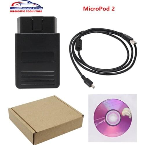 Best Sellers V17.04.27 MicroPod2 MicroPod 2 With software For Chry-sler Je-ep Dod-ge Fia-t Micro-Pod2 Support Online Programming