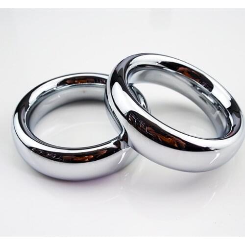 Metal Ball Scrotum Stretcher Penis Ring Male Scrotum Pendant Cock Ring Penis Trainer Delay Ejaculation BDSM Sex Toys For Men