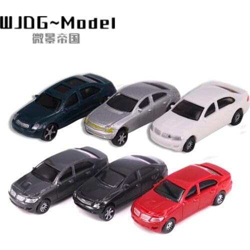 Wiking Miniature scale model cars 1:100 scale model train scenery layout model cars for building sand table model