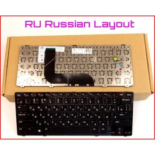 New Keyboard RU Russian Version for Dell Vostro 3360 V3360D V3360D-4408 V3360D-2608 V3360D-2808 V3360D-3808 Laptop with Frame