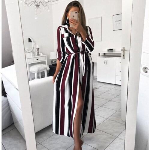 Vrose Flosi Fashionable Shirt Dresses