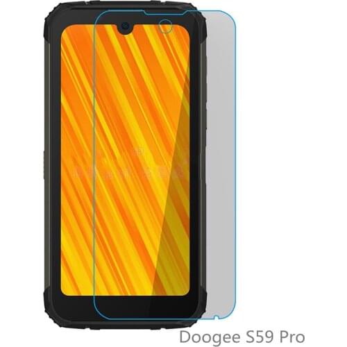 9H Scratch proof Tempered Glass For Doogee S59 Pro Screen Protector Protective Glass For Cristal Doogee S59 Phone Films Cover
