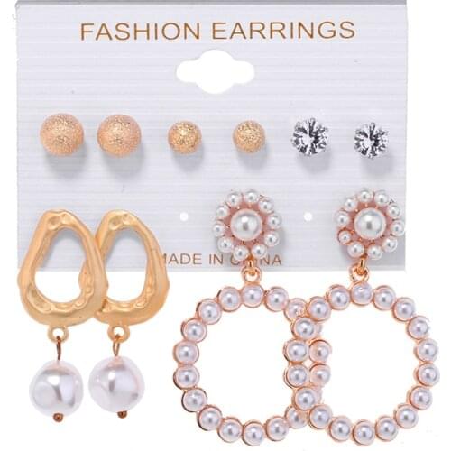 Vintage Tassel Acrylic Earrings For Women Bohemian Statement Earrings Set Dangle Drop Earring 2020 Brincos Fashion Jewelry