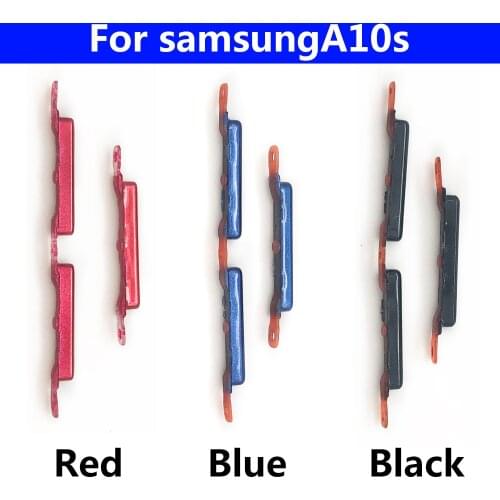 10PCS New Power On Off Side Button + Volume Switch Side Key Button Replacement Parts For Samsung A10S A20S A21S A30S A50S