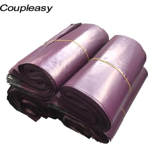 100Pcs Purple Shipping Bags Mailer New Material Plastic Envelope Waterproof Poly Mailers Self-Seal Adhesive Courier Storage Bags