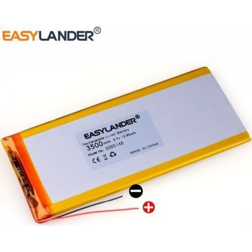 3265148 3.7 3500mAh Rechargeable Li-Polymer Li-ion Battery For E-Book Tablet PC 7 inch 8 inch 9inch 3065148 3065150 3265150