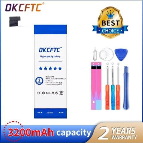 3200mAh high capacity battery 100% new replacement battery for iphone 5 5G with repair tools kit