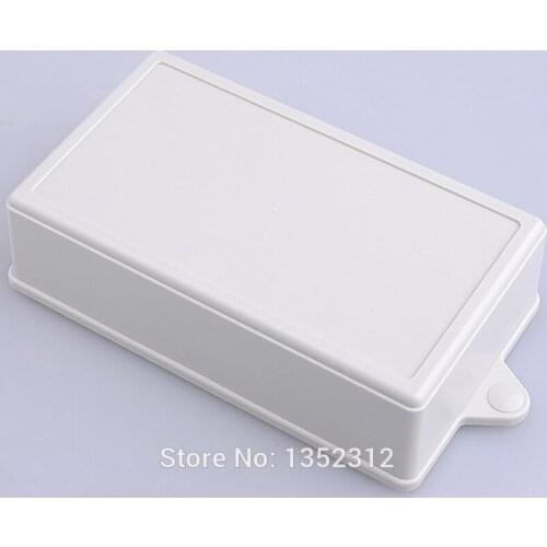 Free shipping 120*60*35mm 3 pcs/lot wall-mounted instrument enclosure abs plastic enclosure for electronic junction box