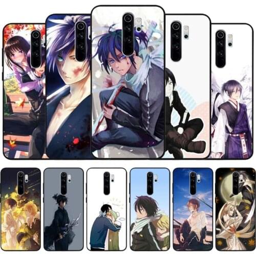 Noragami yato Anime black Silicone Phone Case For Redmi note 9 8 7 Pro S 8T 7A Cover