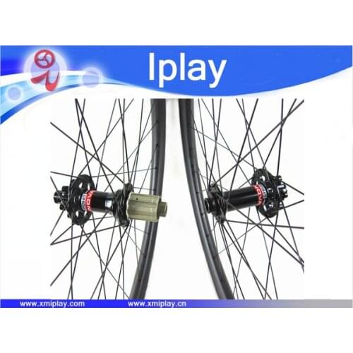 Carbon 27.5 MTB wheelset 650B XC Mountain Bike carbon wheels 35mm hookless UD matte tubeless ready Novatec D791SB D792SB
