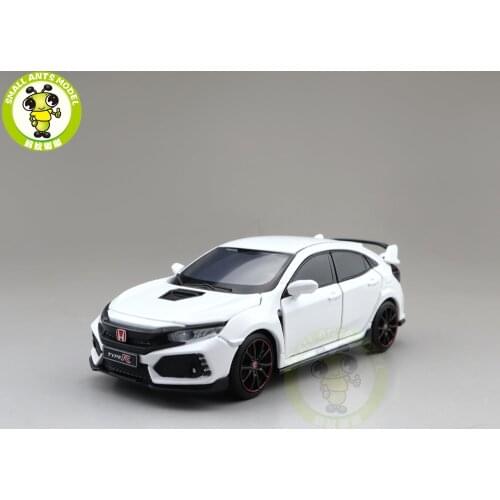 1/32 JKM CIVIC FK8 TYPE R Diecast Model Toys Car Boys Girls Kids Gifts Sound Light