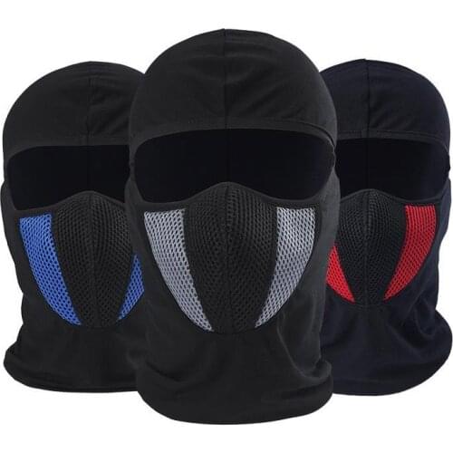 Motorcycle Balaclava Outdoor Cycling Windproof Dust-proof Moto Mask Tactical Ski Helmet Full Face Mask Riding Skullies Beanies