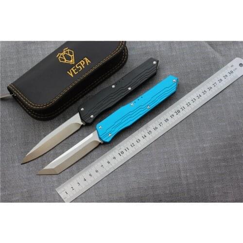 VESPA knife M390 blade 7075 Aluminum+TC4 handle camping hunting knives survival Tactical EDC outdoor hiking fishing kitchen tool