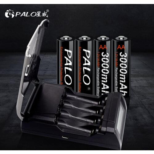 1.2V Ni-Mh AA Rechargeable Battery 3000mah Battery AA