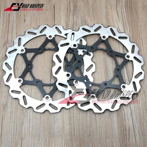2XPCS Motorcycle Front Brake Disc Rotor For Suzuki GSXS GSX-S 1000 GSX-S1000 GSXS1000 2016 2017 2018