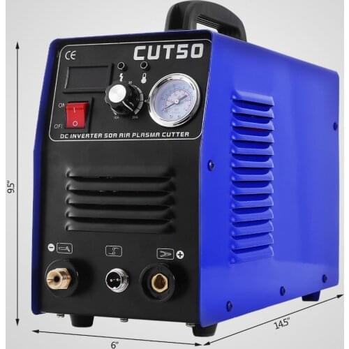 CUT50 Mophorn 110v Plasma Cutters Portable 50A Tig Welder Inverter Digital Welding Machine