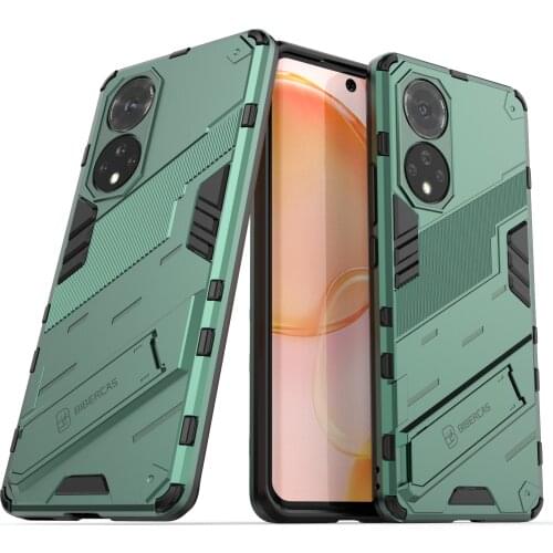 For Huawei Honor 50 Pro Case ShockProof Armor Stand Cover Huawei P50 Mate 40 30 Nova 8 Pro Honor V40 Play 5T Youth 20 Cover Capa