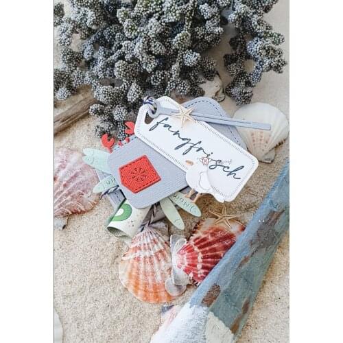 Mmao Crafts Metal Steel Cutting Dies 2021 New Se Sailing flag banner a Scrapbooking Paper/photo Cards Embossing Dies